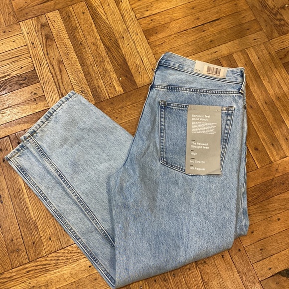 Everlane The Rigid Slouch Jean size 30 - Picture 5 of 8